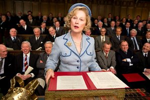  London.UK. Meryl Streep as Margaret Thatcher in the film Â©The Weinstein Company film: The Iron Lady (2011) . The film looks at the life and career of British Prime Minister Margaret Thatcher. The film is released December 2011. 